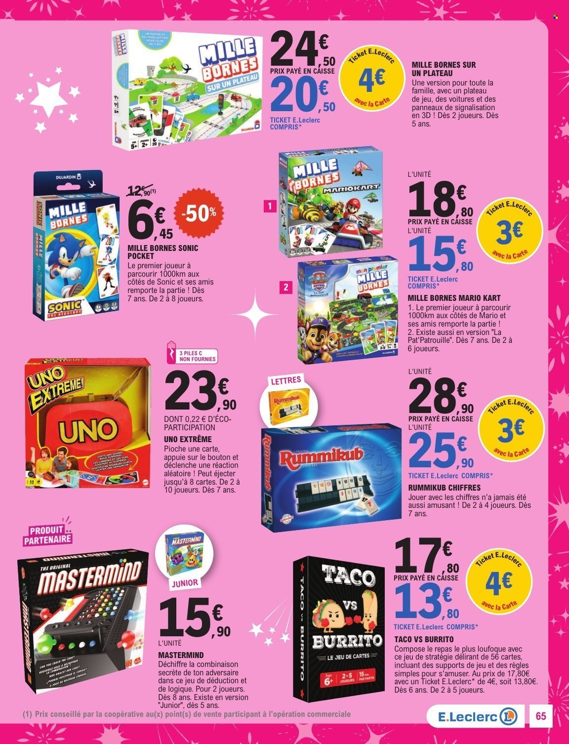 Catalogue E.LECLERC - JOUETS NOEL
