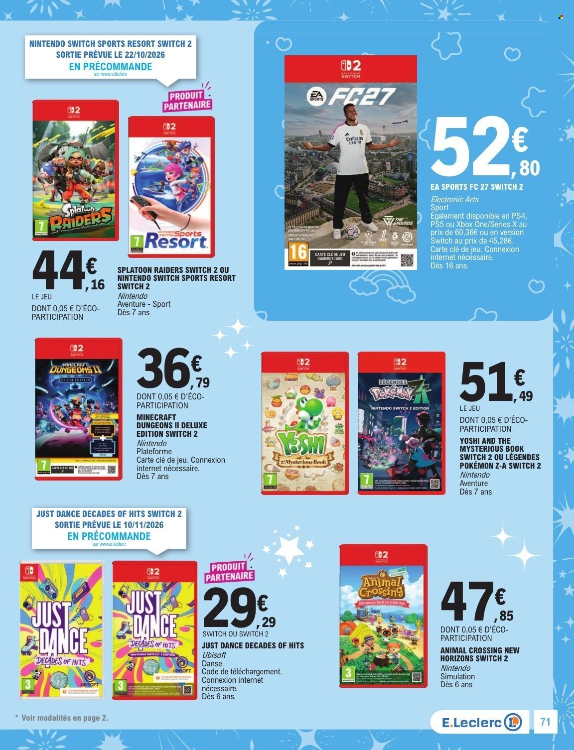 Catalogue E.LECLERC - JOUETS NOEL