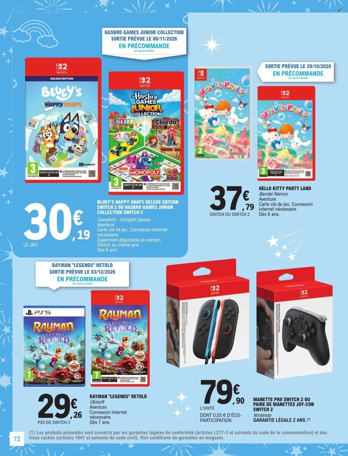 Catalogue E.LECLERC - JOUETS NOEL