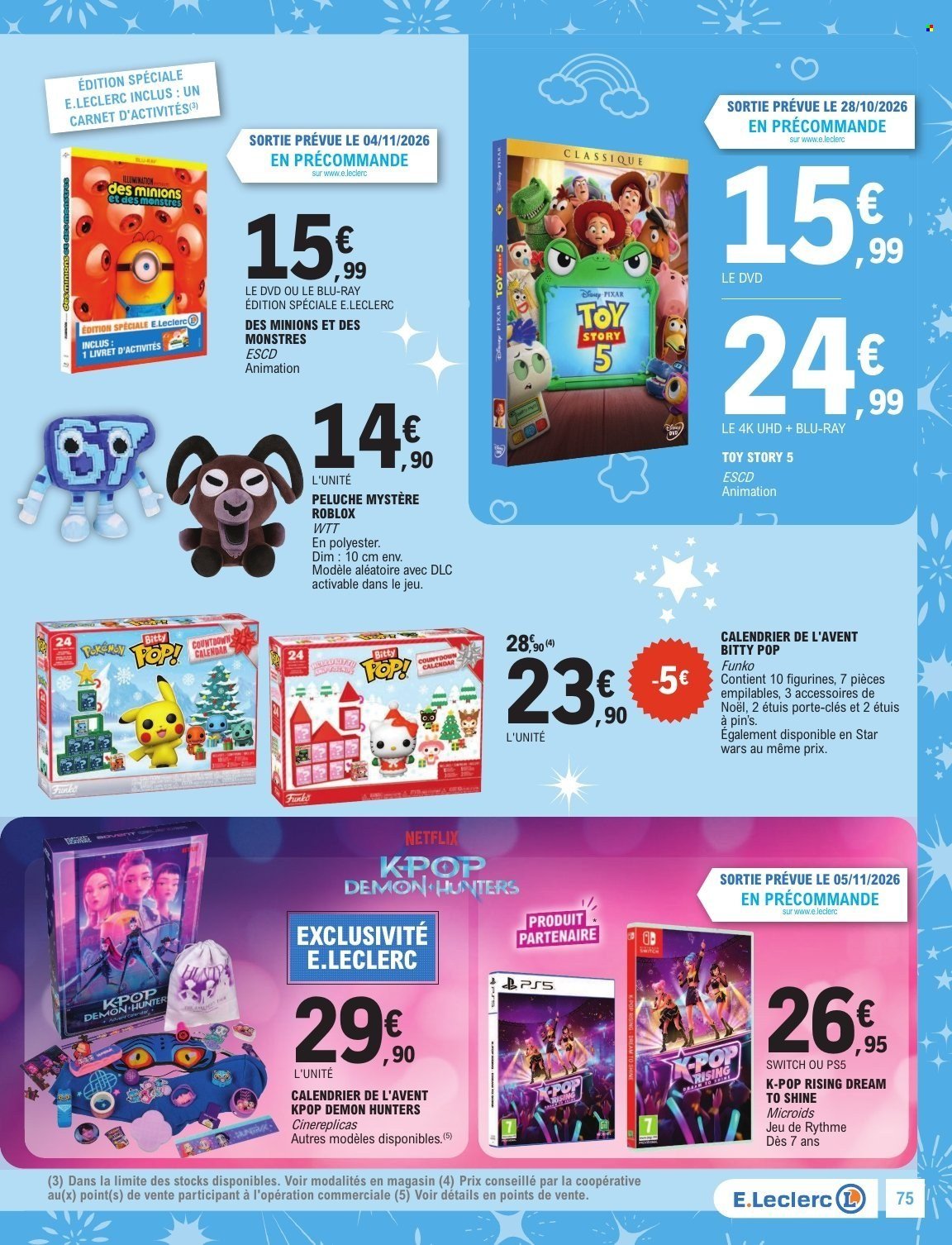 Catalogue E.LECLERC - JOUETS NOEL