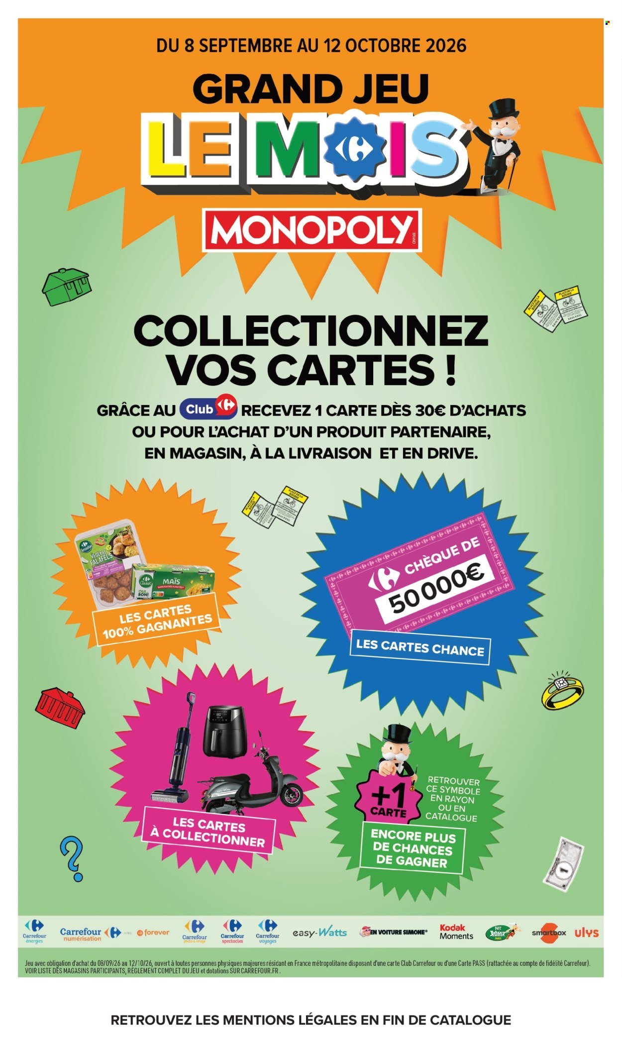 Catalogue CARREFOUR MARKET - LE MOIS MONOPOLY