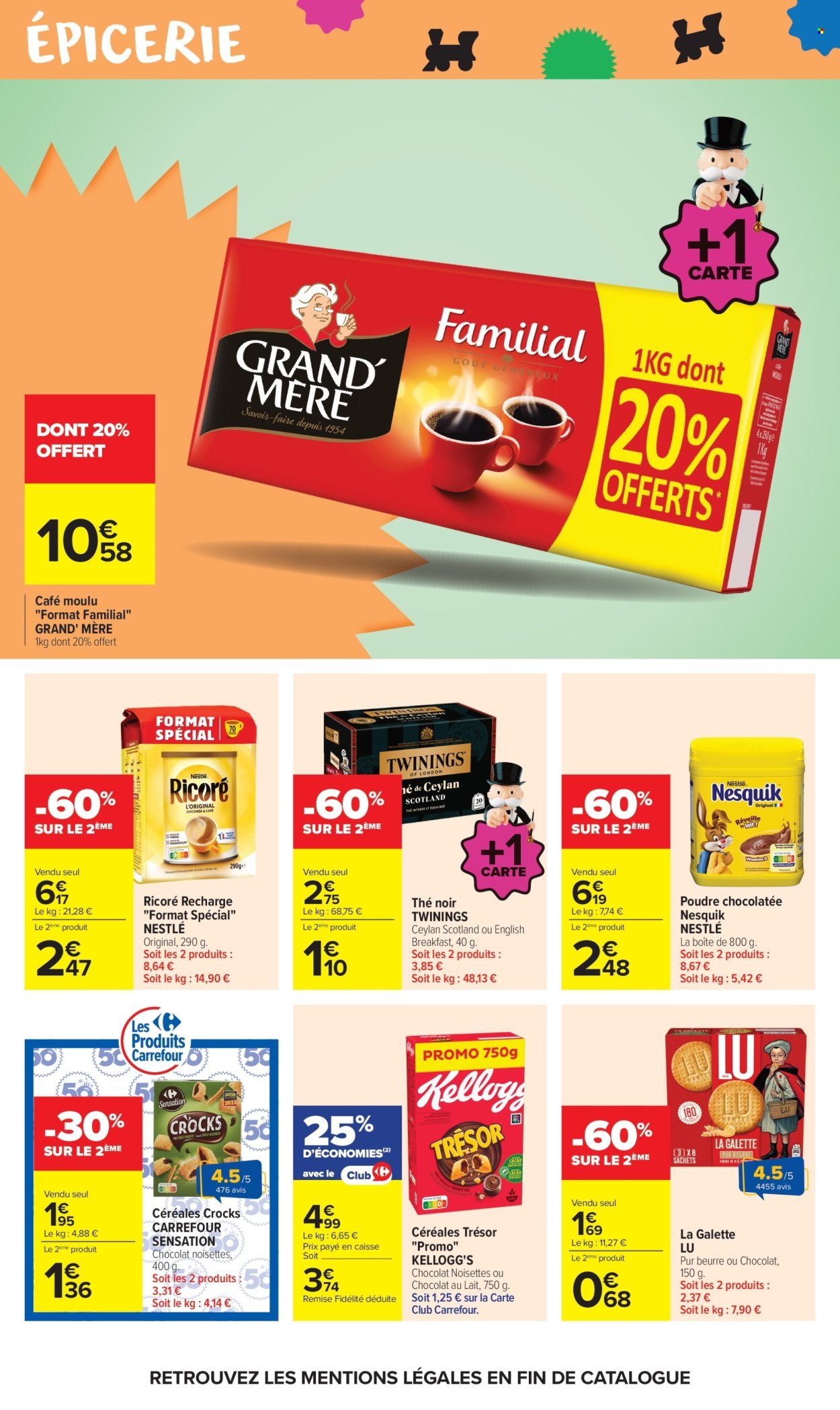 Catalogue CARREFOUR MARKET - LE MOIS MONOPOLY