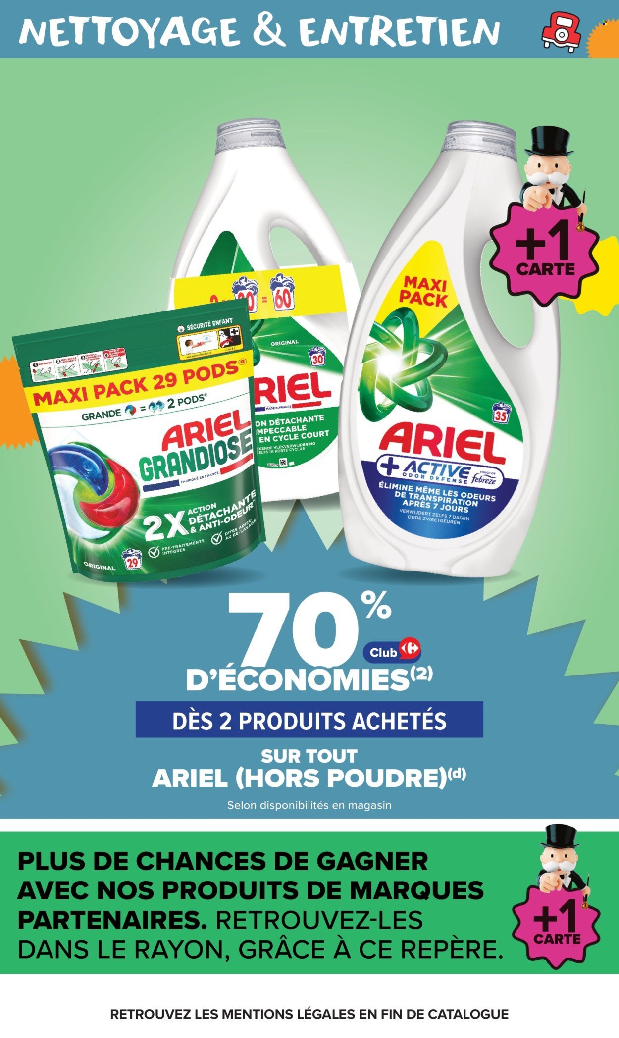 Catalogue CARREFOUR MARKET - LE MOIS MONOPOLY