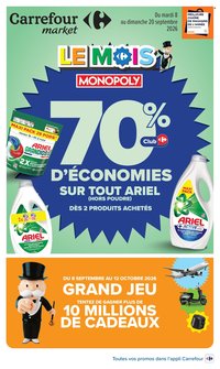 Catalogue CARREFOUR MARKET - LE MOIS MONOPOLY