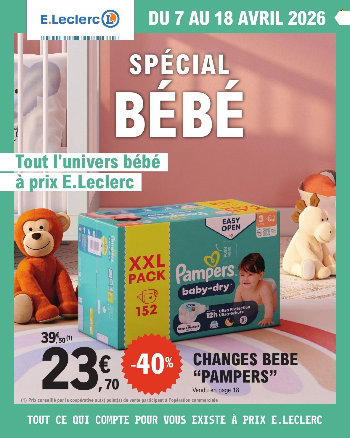 Catalogue E.LECLERC - BEBE