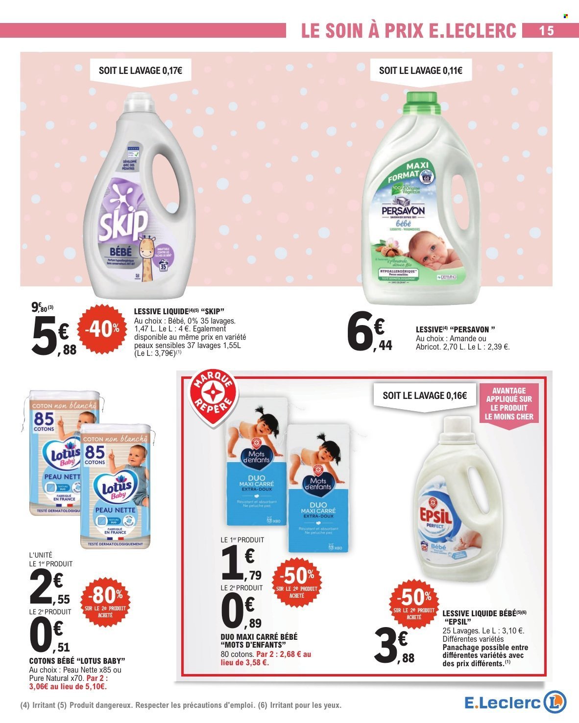 Catalogue E.LECLERC - BEBE (2026-04-07 - 2026-04-18)