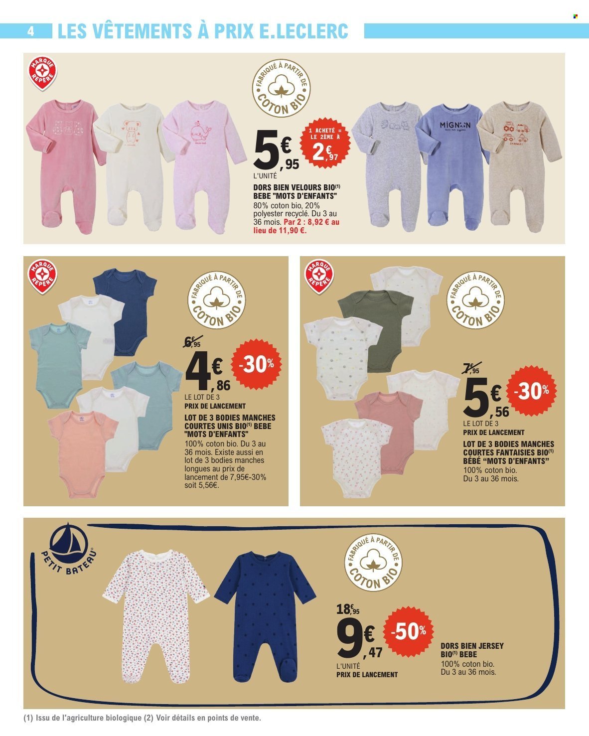 Catalogue E.LECLERC - BEBE (2026-04-07 - 2026-04-18)