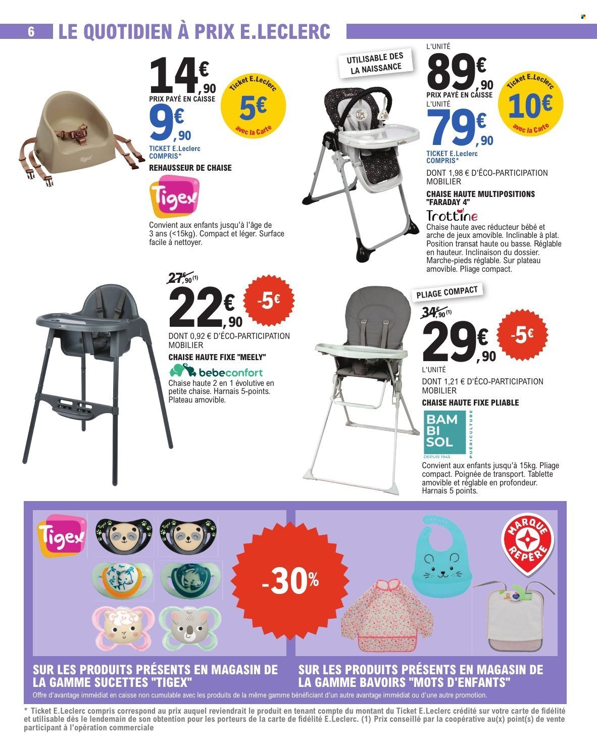 Catalogue E.LECLERC - BEBE (2026-04-07 - 2026-04-18)