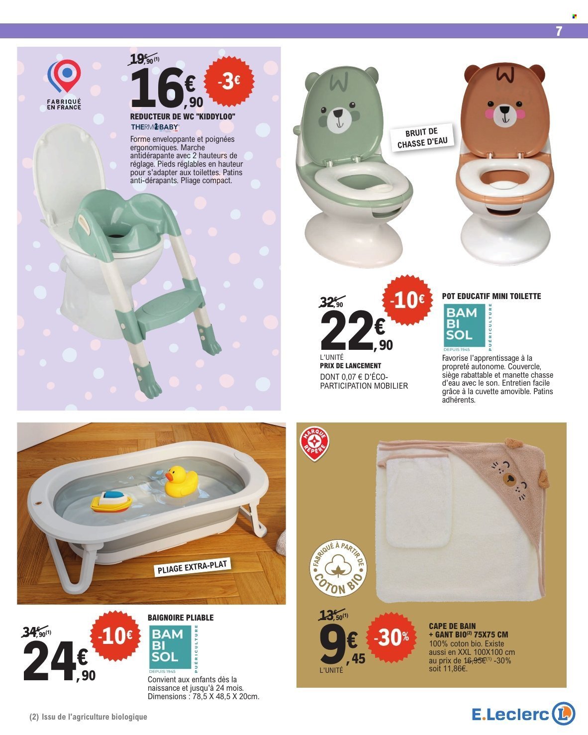 Catalogue E.LECLERC - BEBE (2026-04-07 - 2026-04-18)