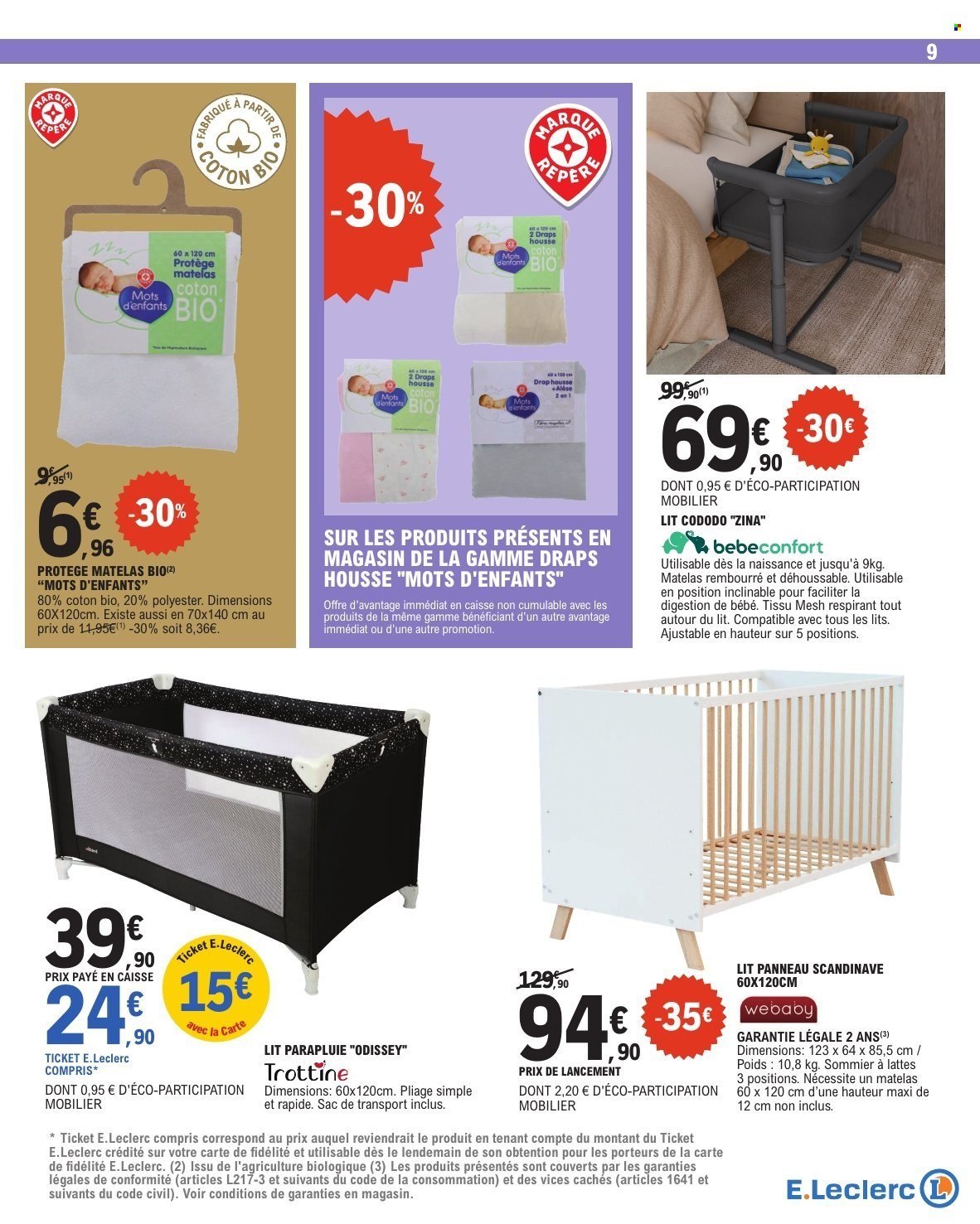 Catalogue E.LECLERC - BEBE (2026-04-07 - 2026-04-18)