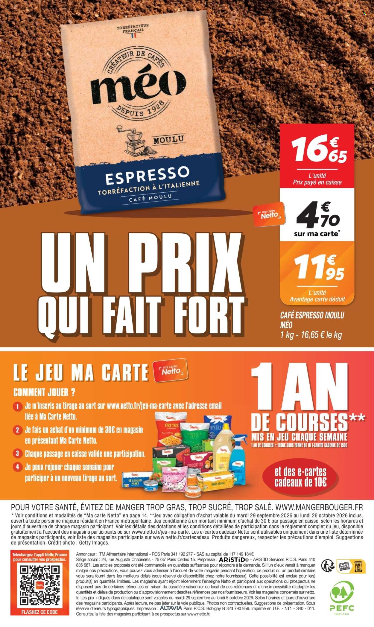 Catalogue NETTO - TEMPS FORT D'OCTOBRE