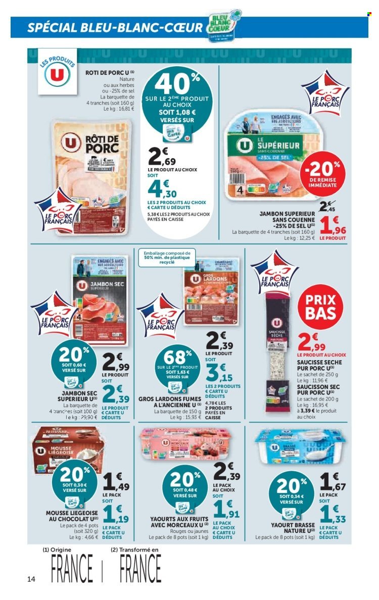 Catalogue SUPER U - Les prix bas de la semaine (2026-02-24 - 2026-03-08)