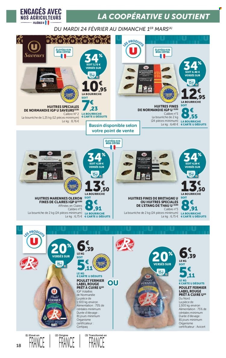 Catalogue SUPER U - Les prix bas de la semaine (2026-02-24 - 2026-03-08)