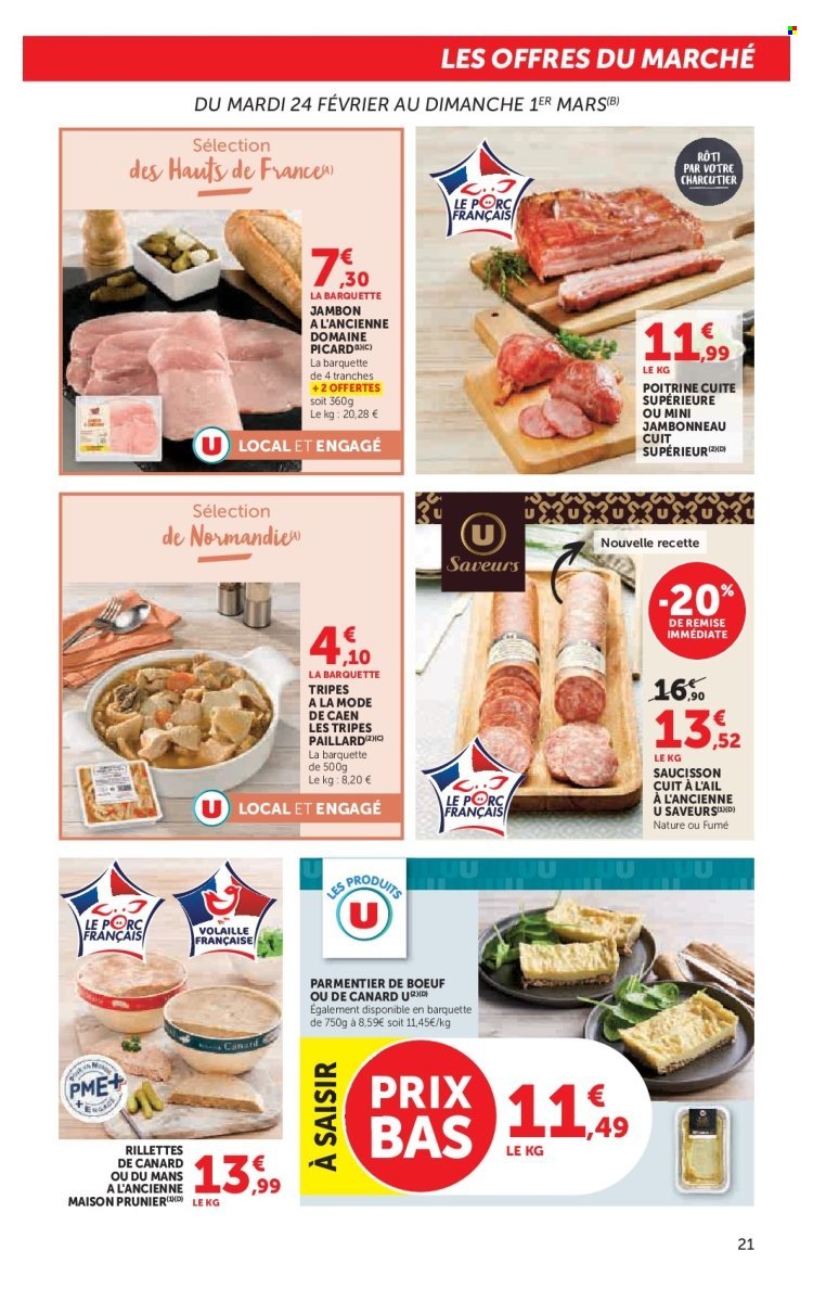 Catalogue SUPER U - Les prix bas de la semaine