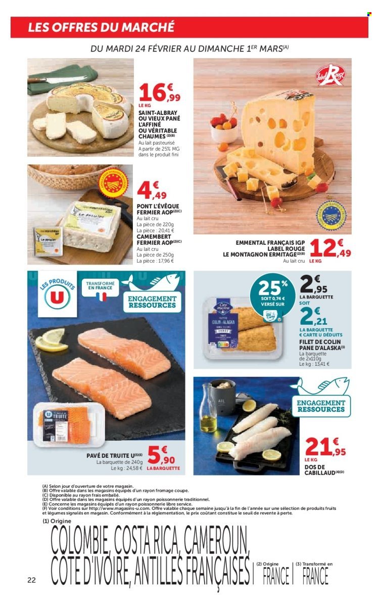 Catalogue SUPER U - Les prix bas de la semaine