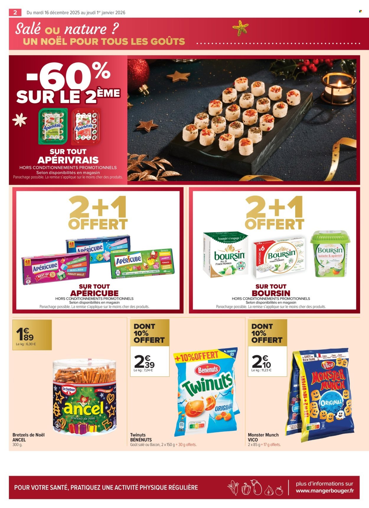 Catalogue CARREFOUR CONTACT - UN NOËL POUR TOUS LES GOÛTS (2025-12-16 - 2026-01-01)
