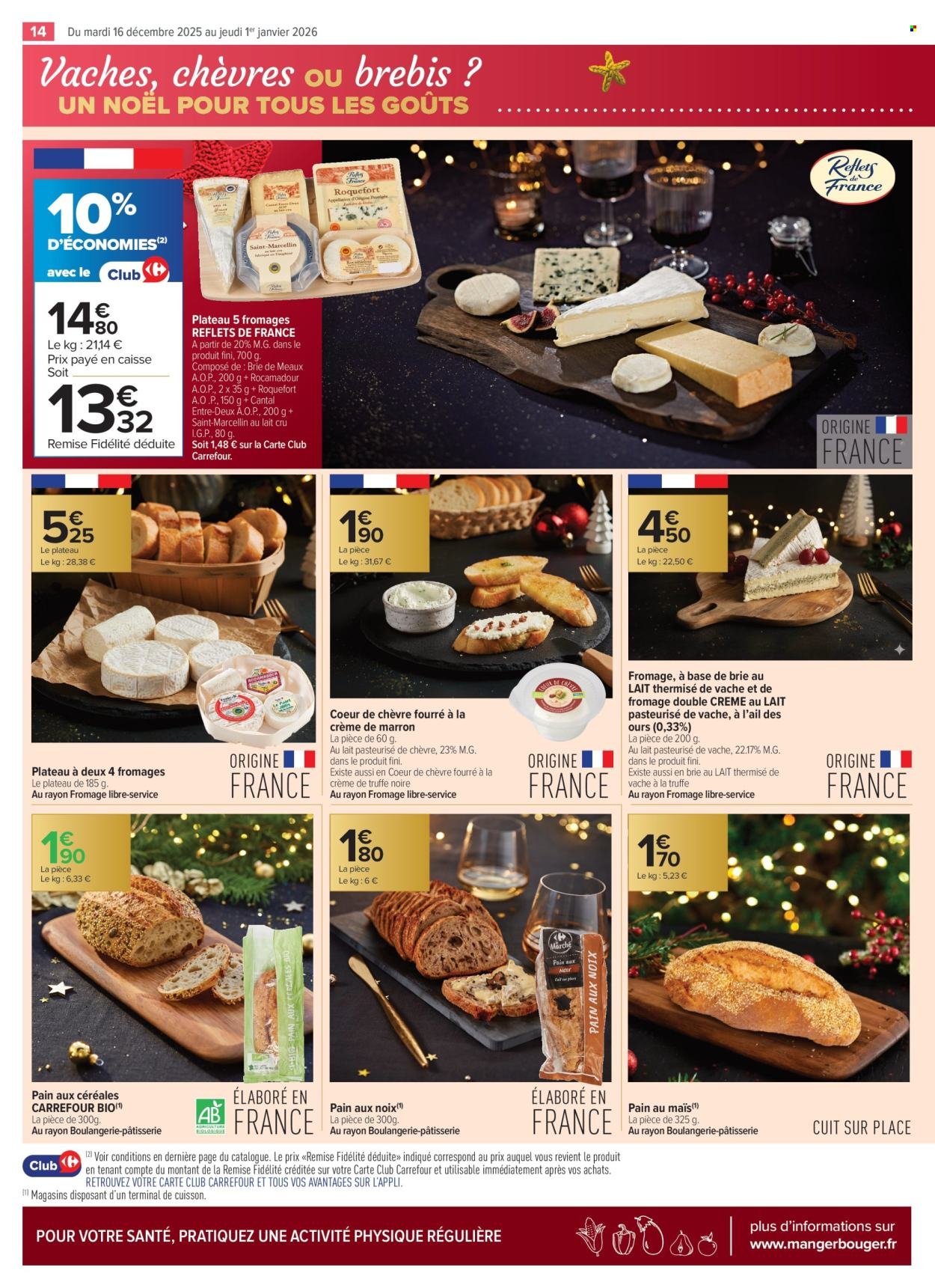 Catalogue CARREFOUR CONTACT - UN NOËL POUR TOUS LES GOÛTS (2025-12-16 - 2026-01-01)