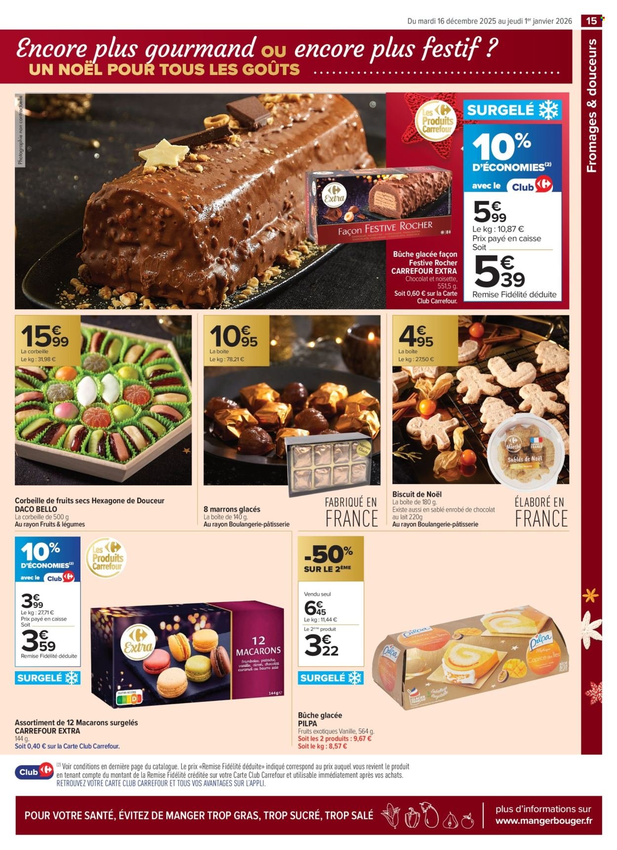 Catalogue CARREFOUR CONTACT - UN NOËL POUR TOUS LES GOÛTS (2025-12-16 - 2026-01-01)