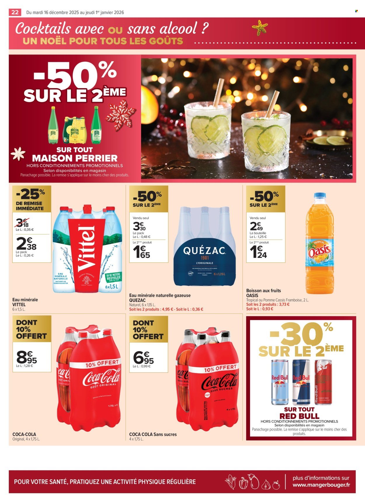 Catalogue CARREFOUR CONTACT - UN NOËL POUR TOUS LES GOÛTS (2025-12-16 - 2026-01-01)