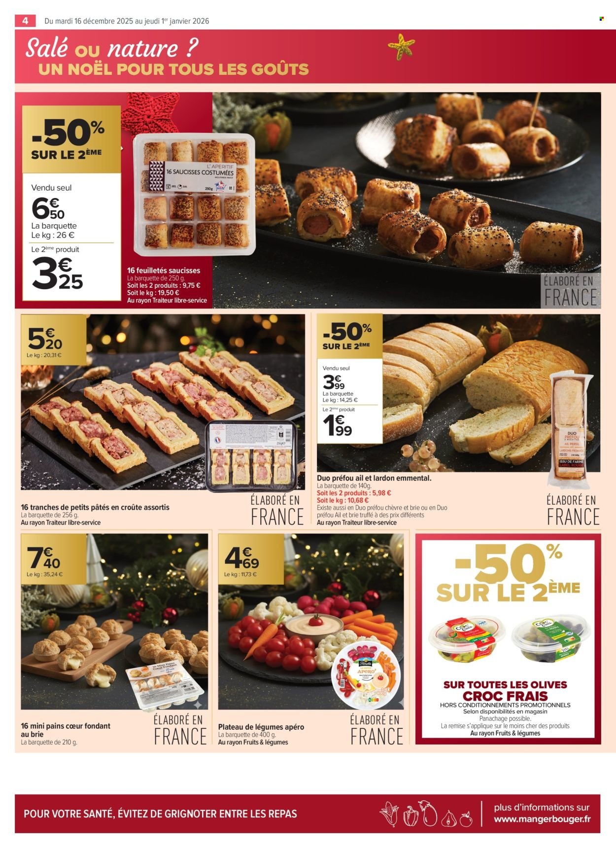 Catalogue CARREFOUR CONTACT - UN NOËL POUR TOUS LES GOÛTS (2025-12-16 - 2026-01-01)