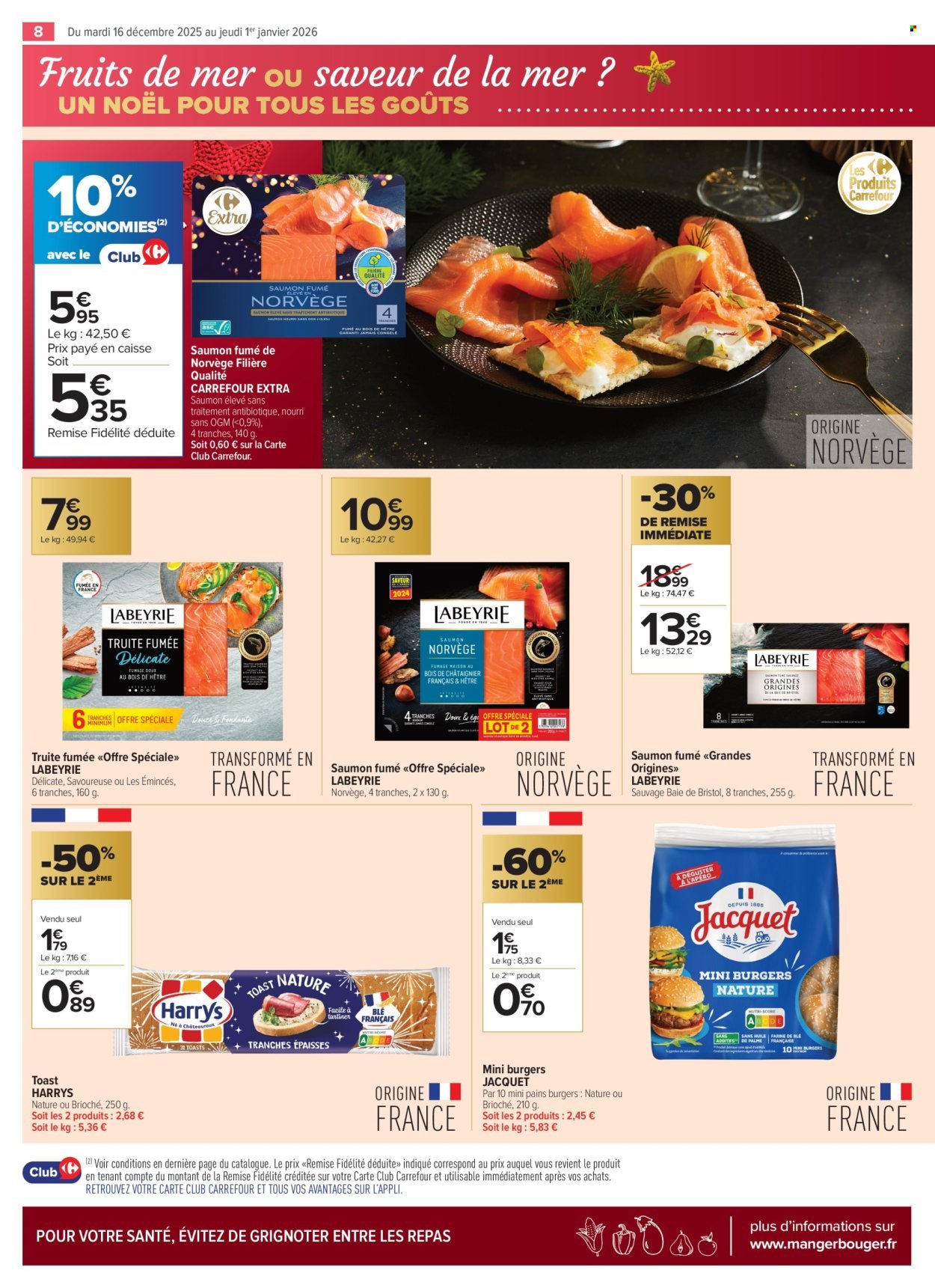Catalogue CARREFOUR CONTACT - UN NOËL POUR TOUS LES GOÛTS (2025-12-16 - 2026-01-01)