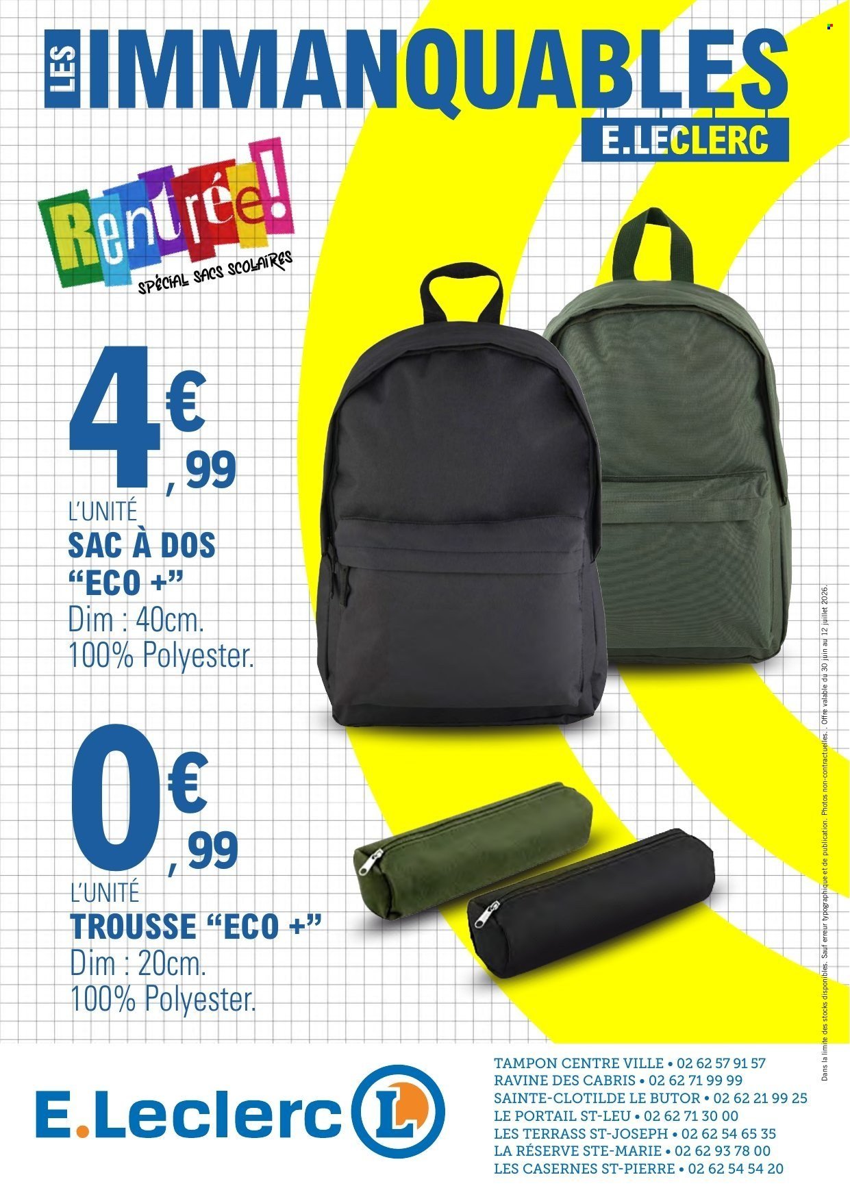 Catalogue E.LECLERC - Du mardi 30 juin 2026