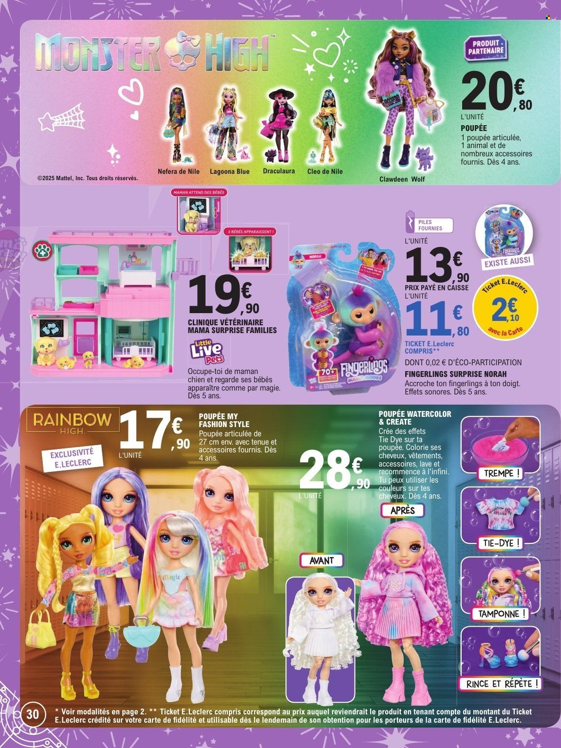 Catalogue E.LECLERC - JOUETS (2025-10-21 - 2025-12-06)