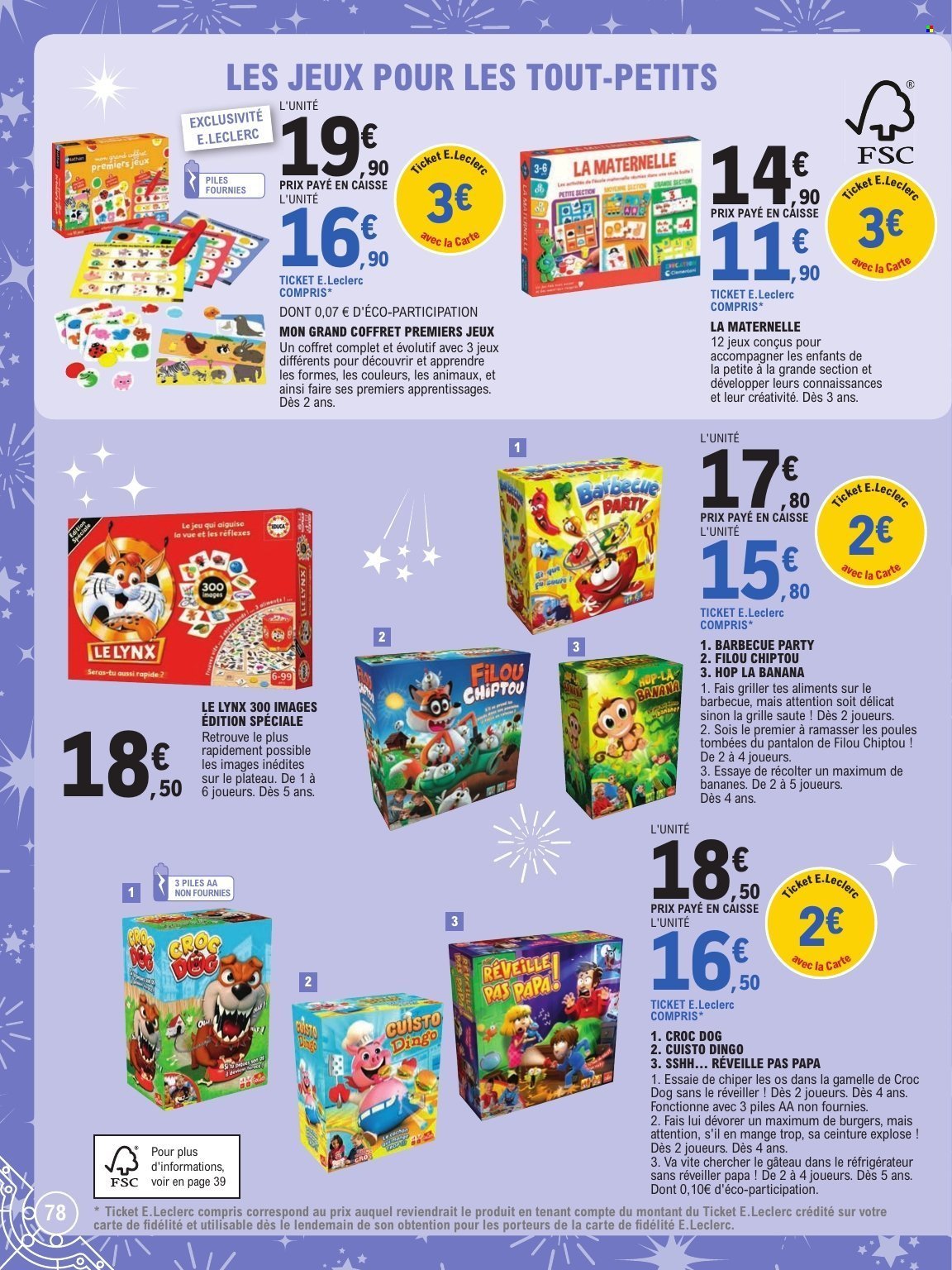 Catalogue E.LECLERC - JOUETS (2025-10-21 - 2025-12-06)