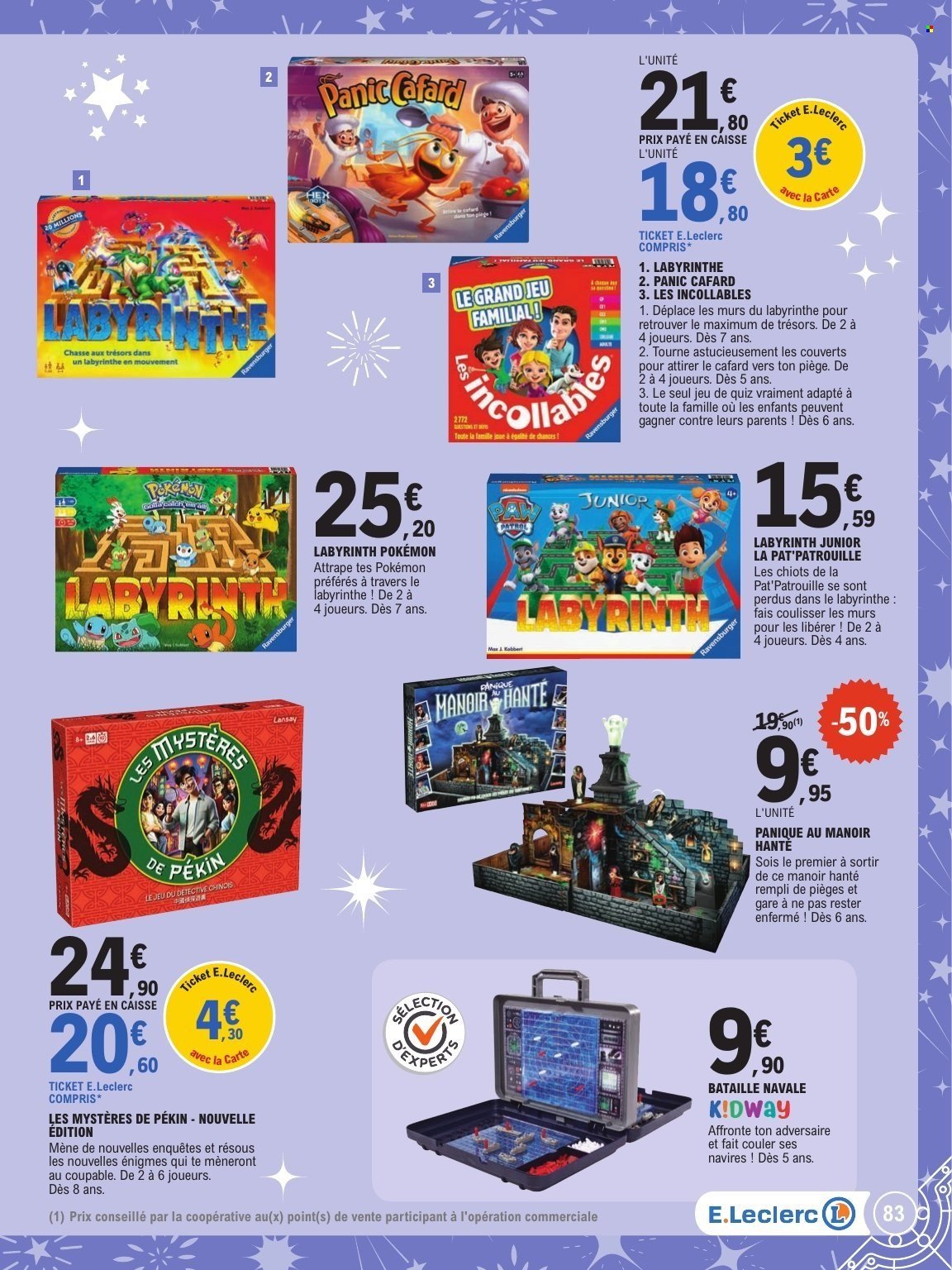 Catalogue E.LECLERC - JOUETS (2025-10-21 - 2025-12-06)