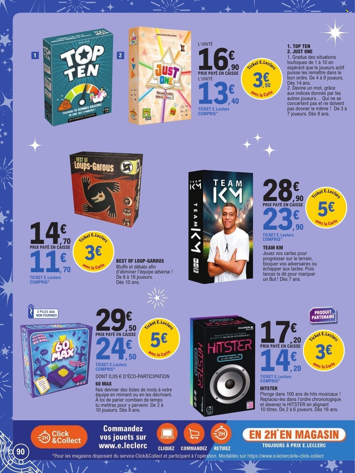 Catalogue E.LECLERC - JOUETS (2025-10-21 - 2025-12-06)