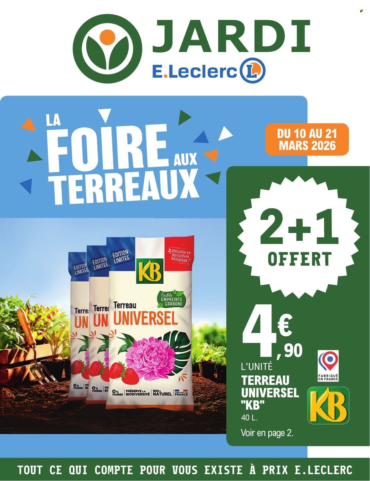 Catalogue E.LECLERC - TRAFIC JARDI PRINTEMPS