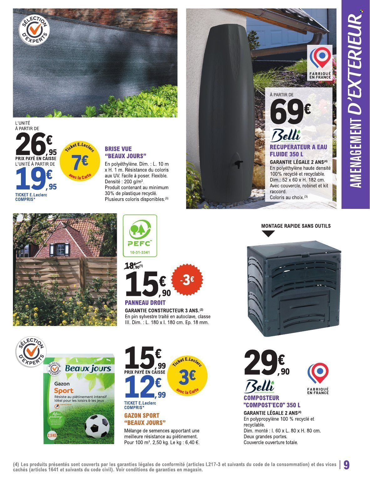 Catalogue E.LECLERC - TRAFIC JARDI PRINTEMPS (2026-03-10 - 2026-03-21)