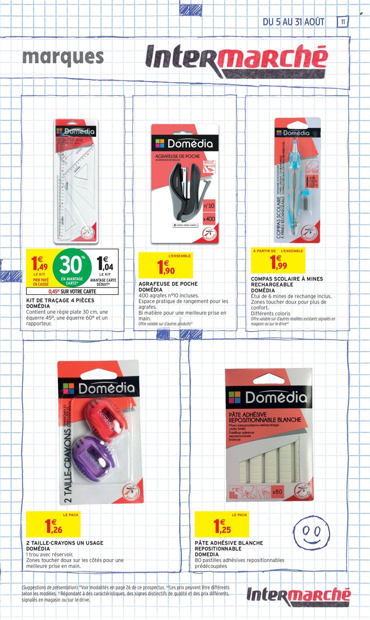 Catalogue INTERMARCHÉ - 70% en avantage carte sur une sélection rentrée des classes (2025-08-05 - 2025-08-31)