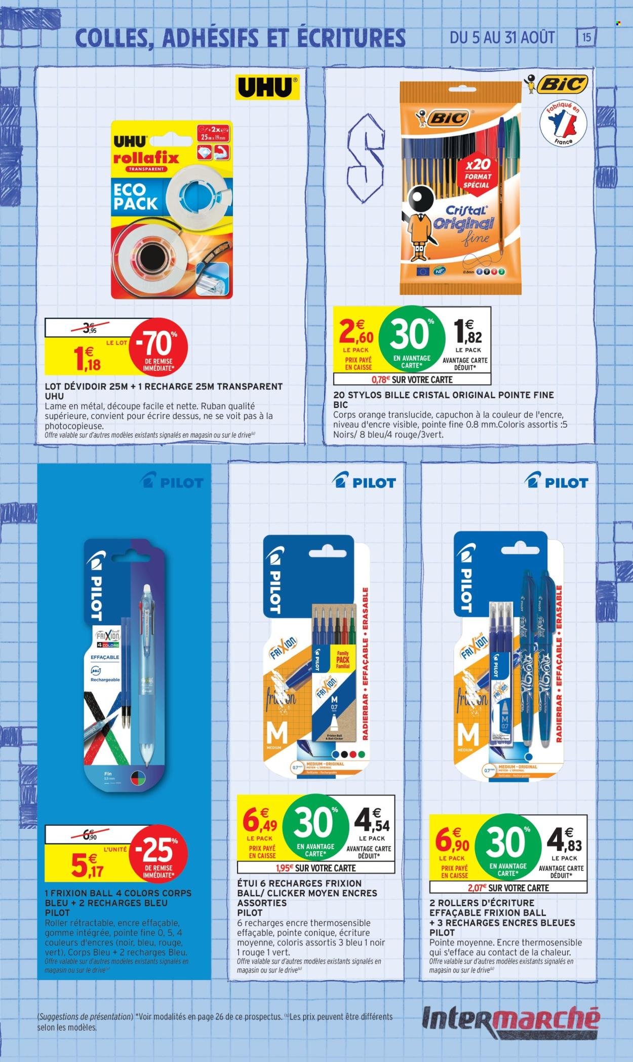 Catalogue INTERMARCHÉ - 70% en avantage carte sur une sélection rentrée des classes (2025-08-05 - 2025-08-31)