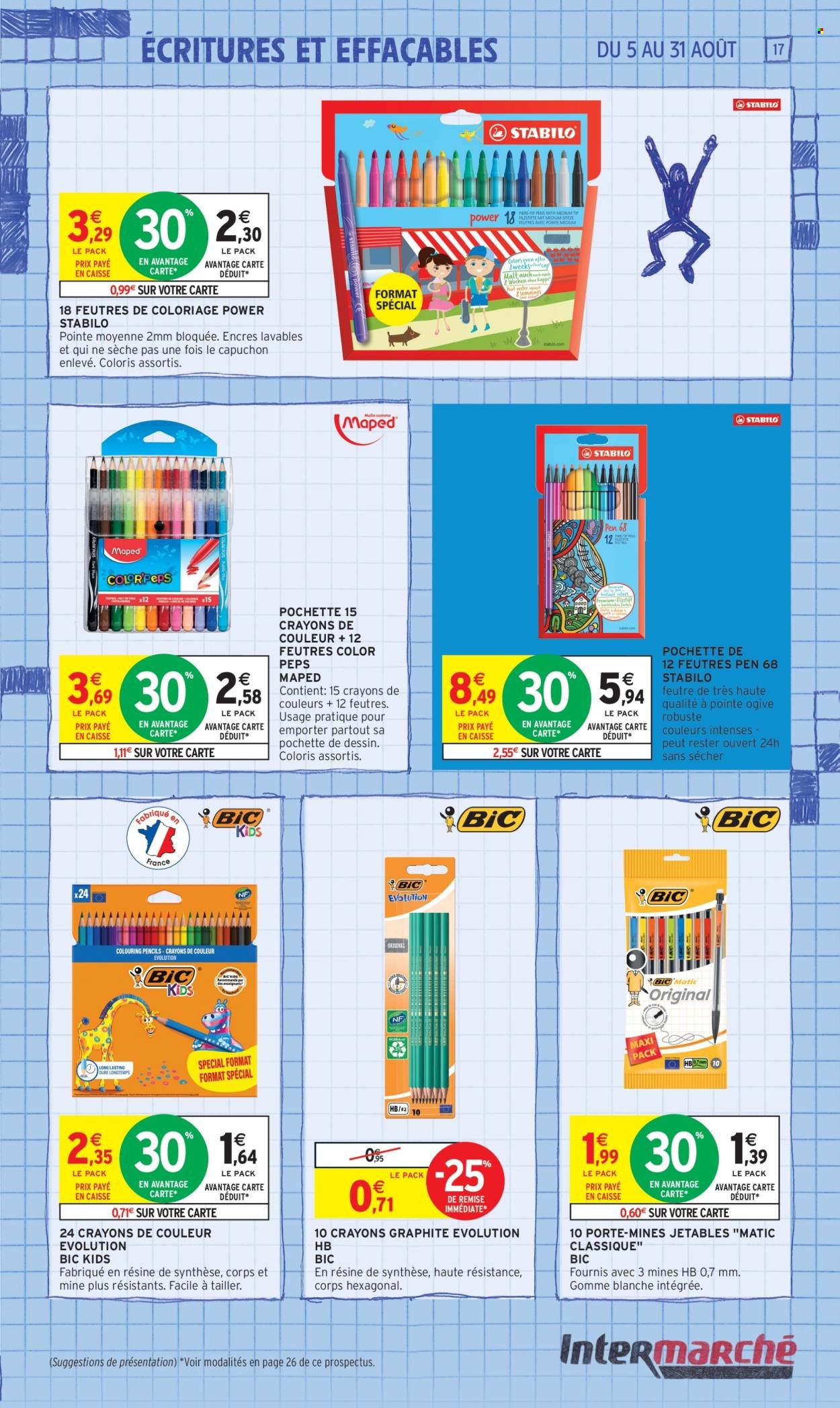 Catalogue INTERMARCHÉ - 70% en avantage carte sur une sélection rentrée des classes (2025-08-05 - 2025-08-31)