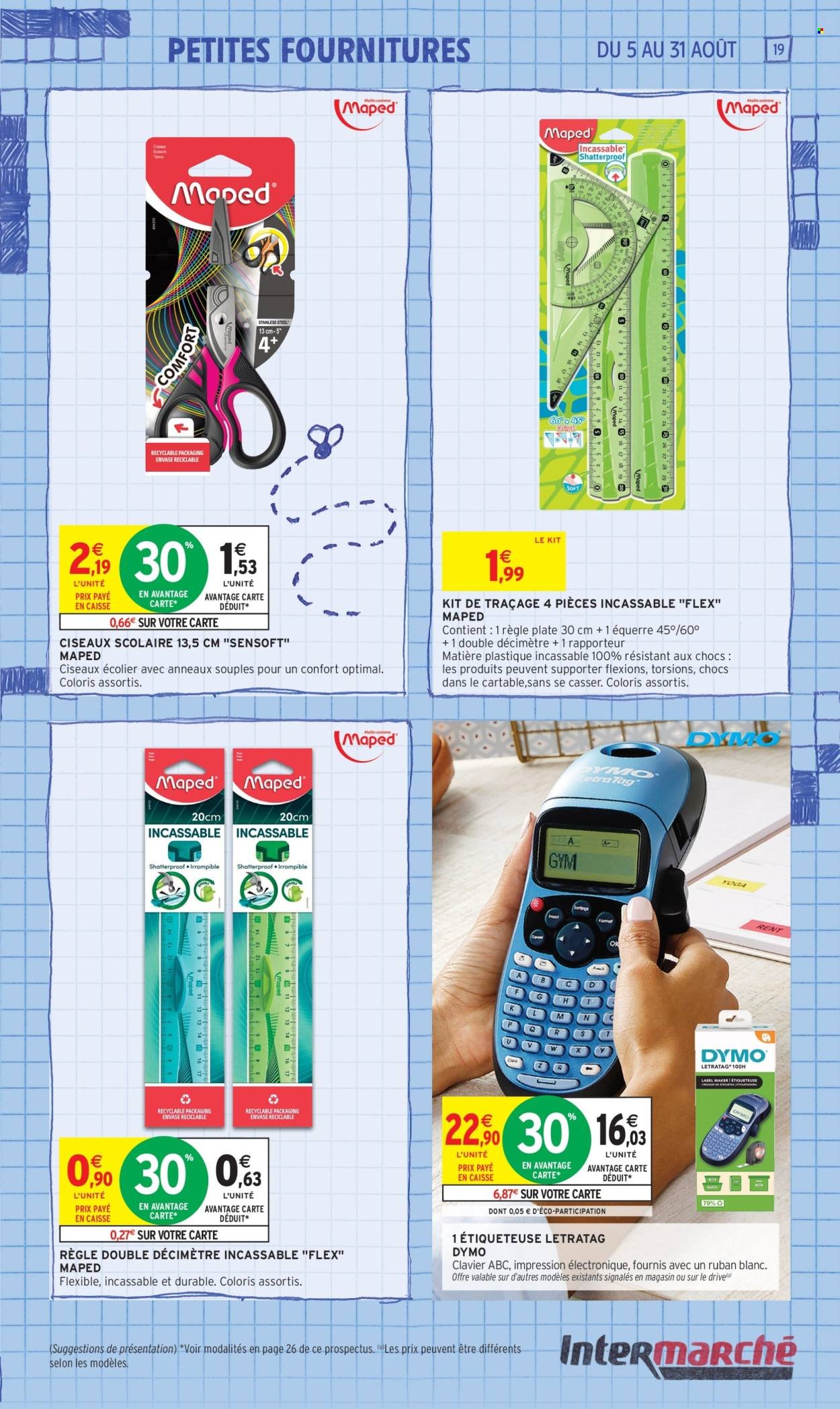 Catalogue INTERMARCHÉ - 70% en avantage carte sur une sélection rentrée des classes (2025-08-05 - 2025-08-31)