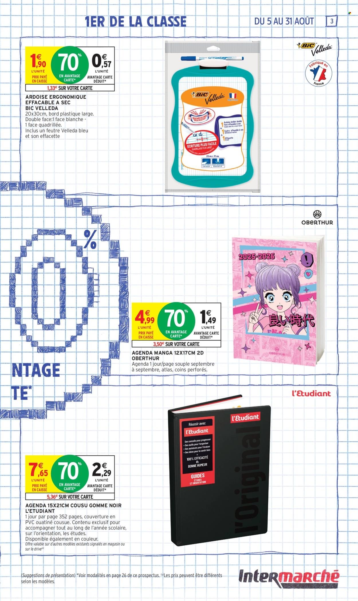 Catalogue INTERMARCHÉ - 70% en avantage carte sur une sélection rentrée des classes (2025-08-05 - 2025-08-31)