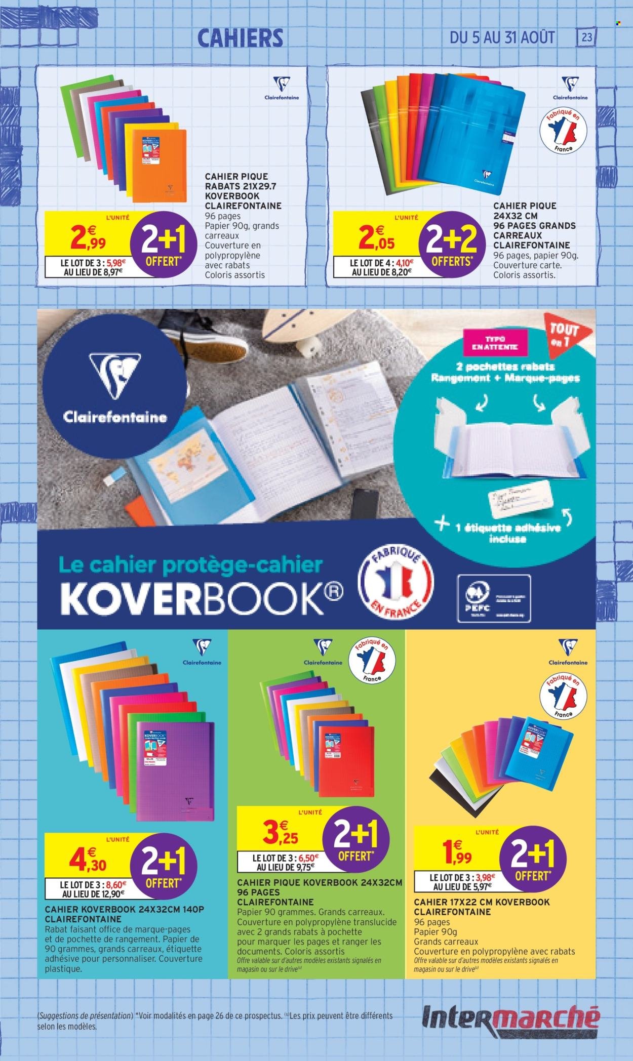 Catalogue INTERMARCHÉ - 70% en avantage carte sur une sélection rentrée des classes (2025-08-05 - 2025-08-31)