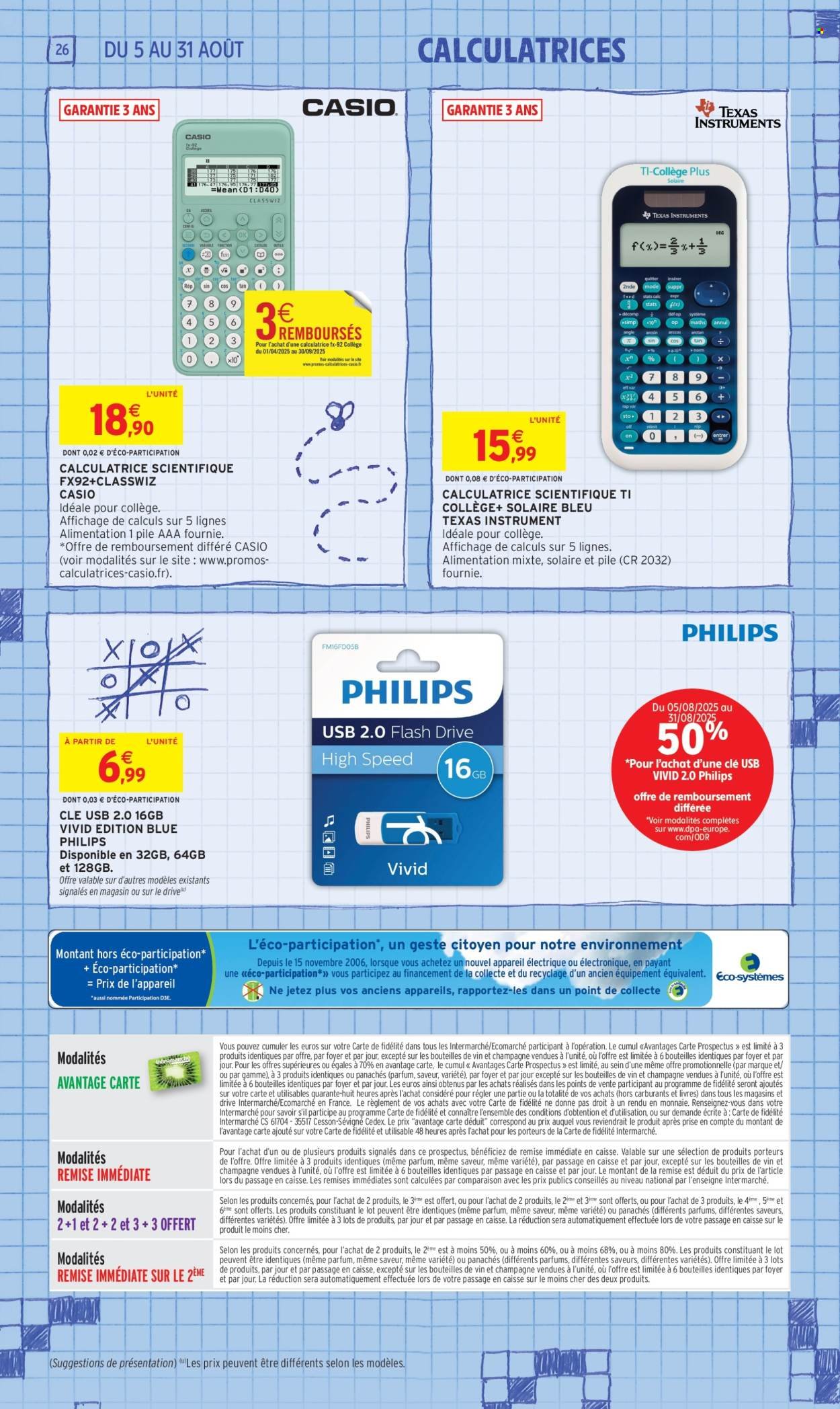 Catalogue INTERMARCHÉ - 70% en avantage carte sur une sélection rentrée des classes (2025-08-05 - 2025-08-31)