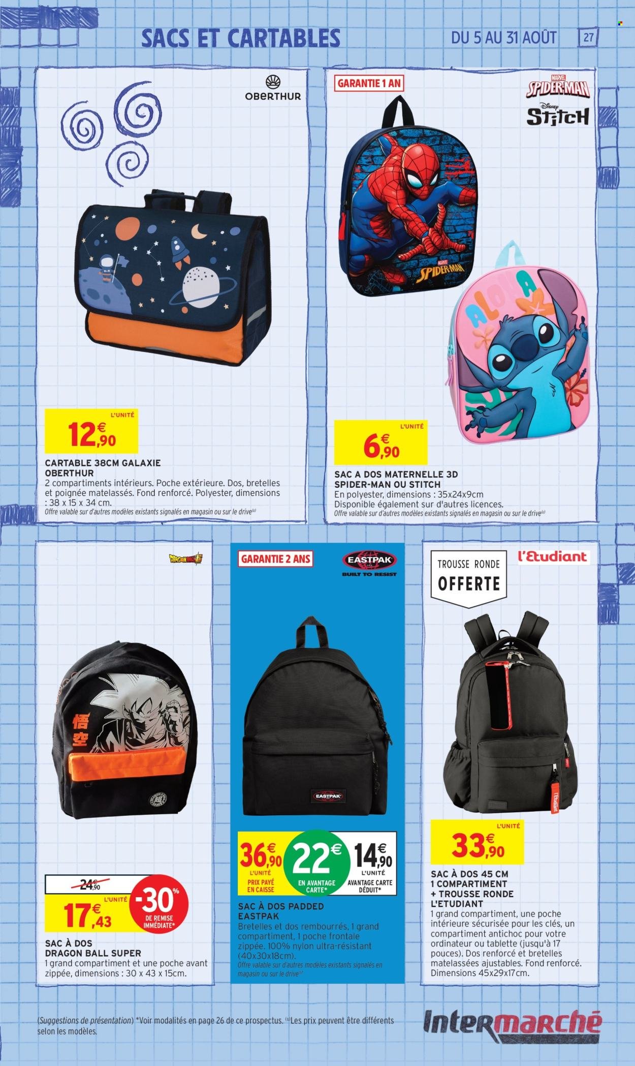 Catalogue INTERMARCHÉ - 70% en avantage carte sur une sélection rentrée des classes (2025-08-05 - 2025-08-31)