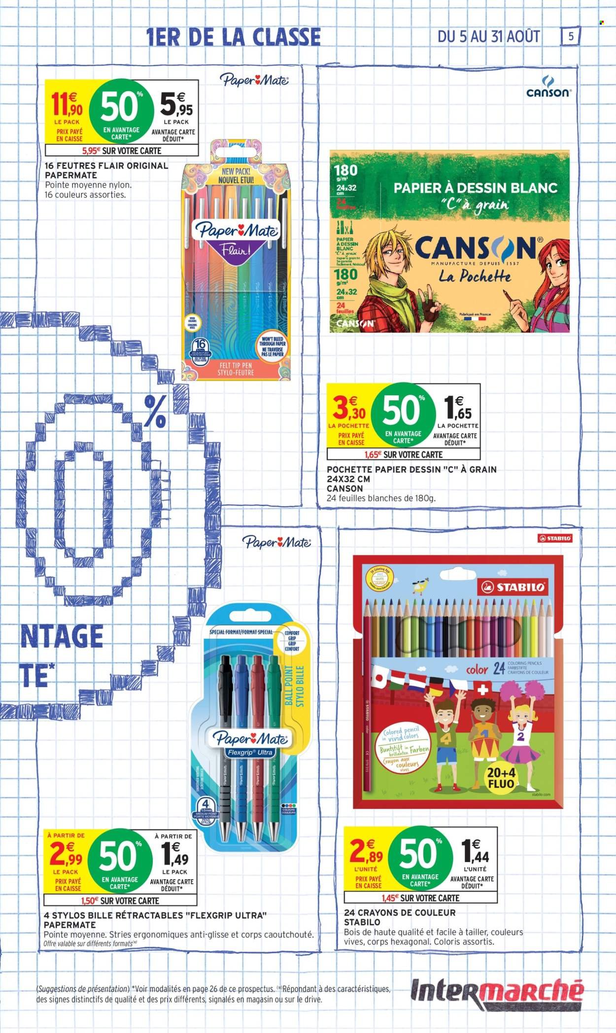Catalogue INTERMARCHÉ - 70% en avantage carte sur une sélection rentrée des classes (2025-08-05 - 2025-08-31)