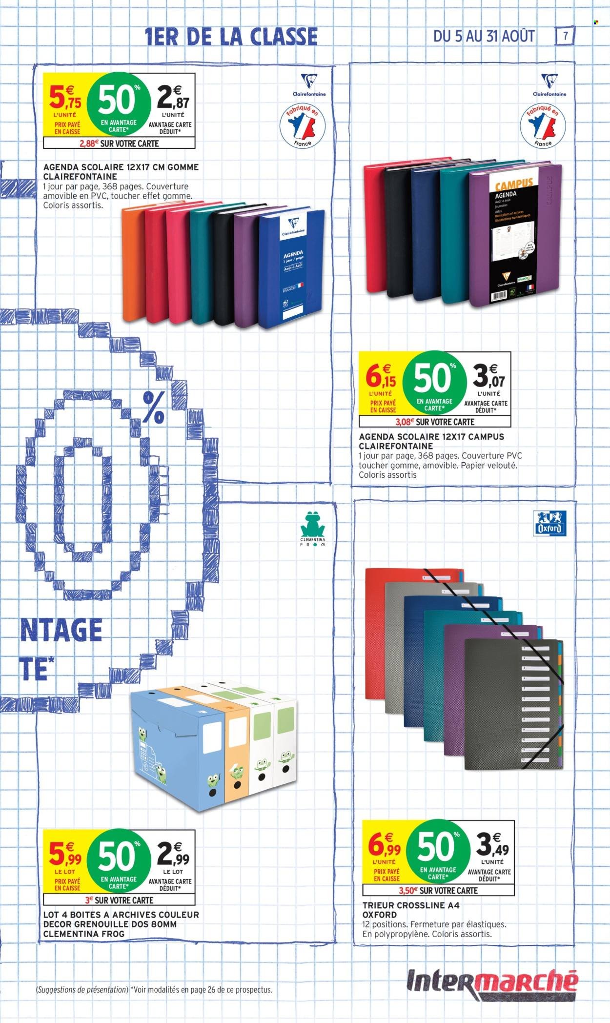 Catalogue INTERMARCHÉ - 70% en avantage carte sur une sélection rentrée des classes (2025-08-05 - 2025-08-31)