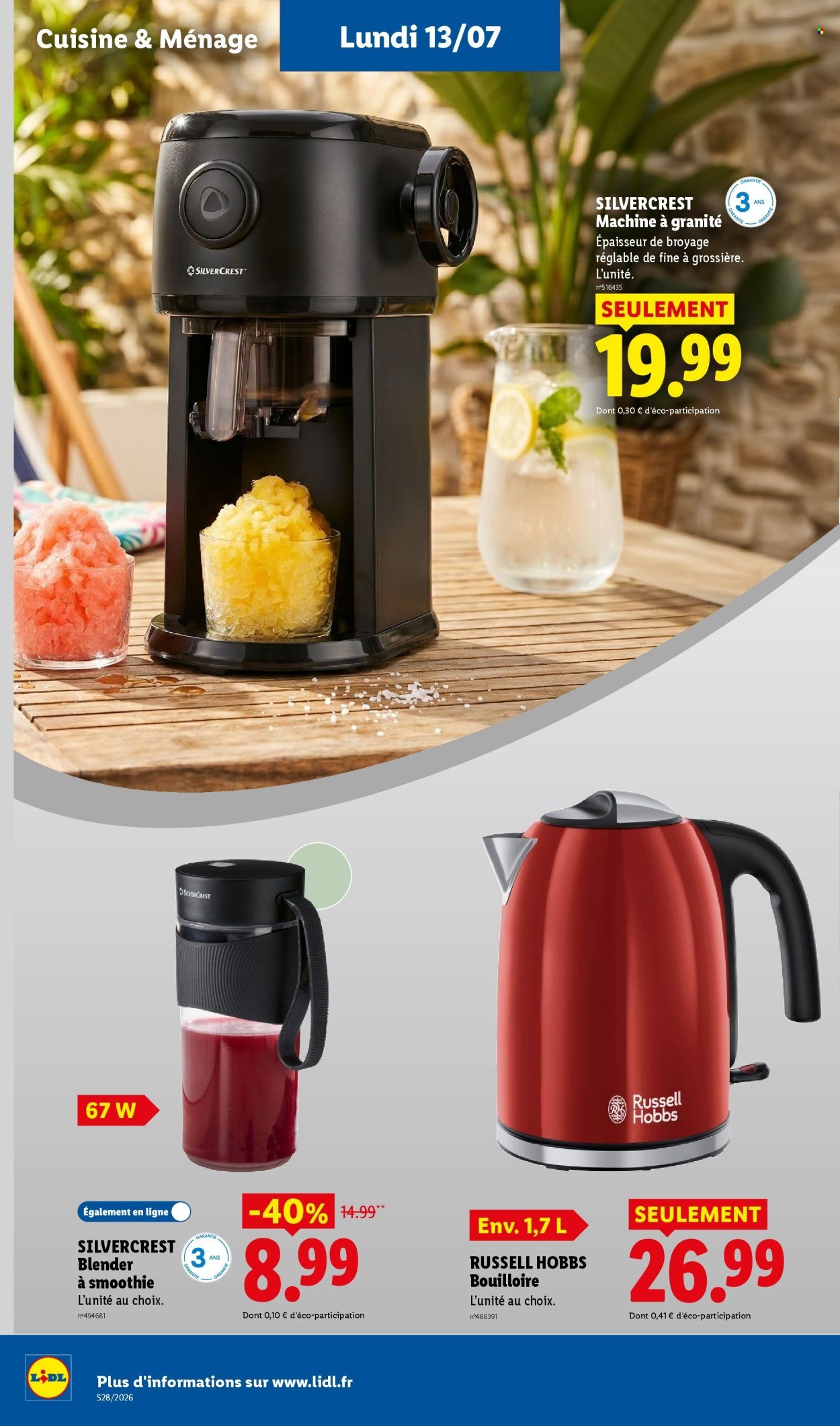 Catalogue LIDL - Les promos de la semaine