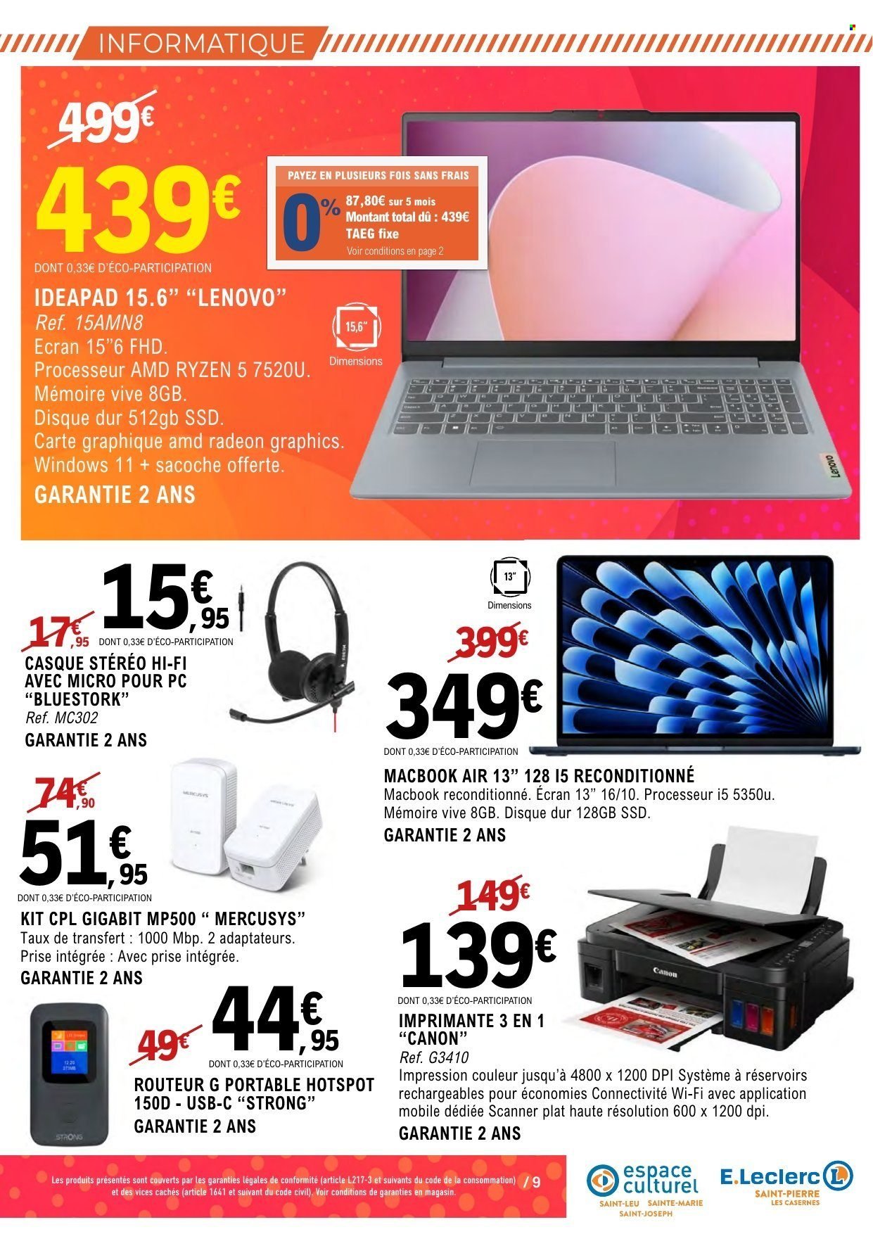 Catalogue E.LECLERC - Du mardi 27 janvier 2026