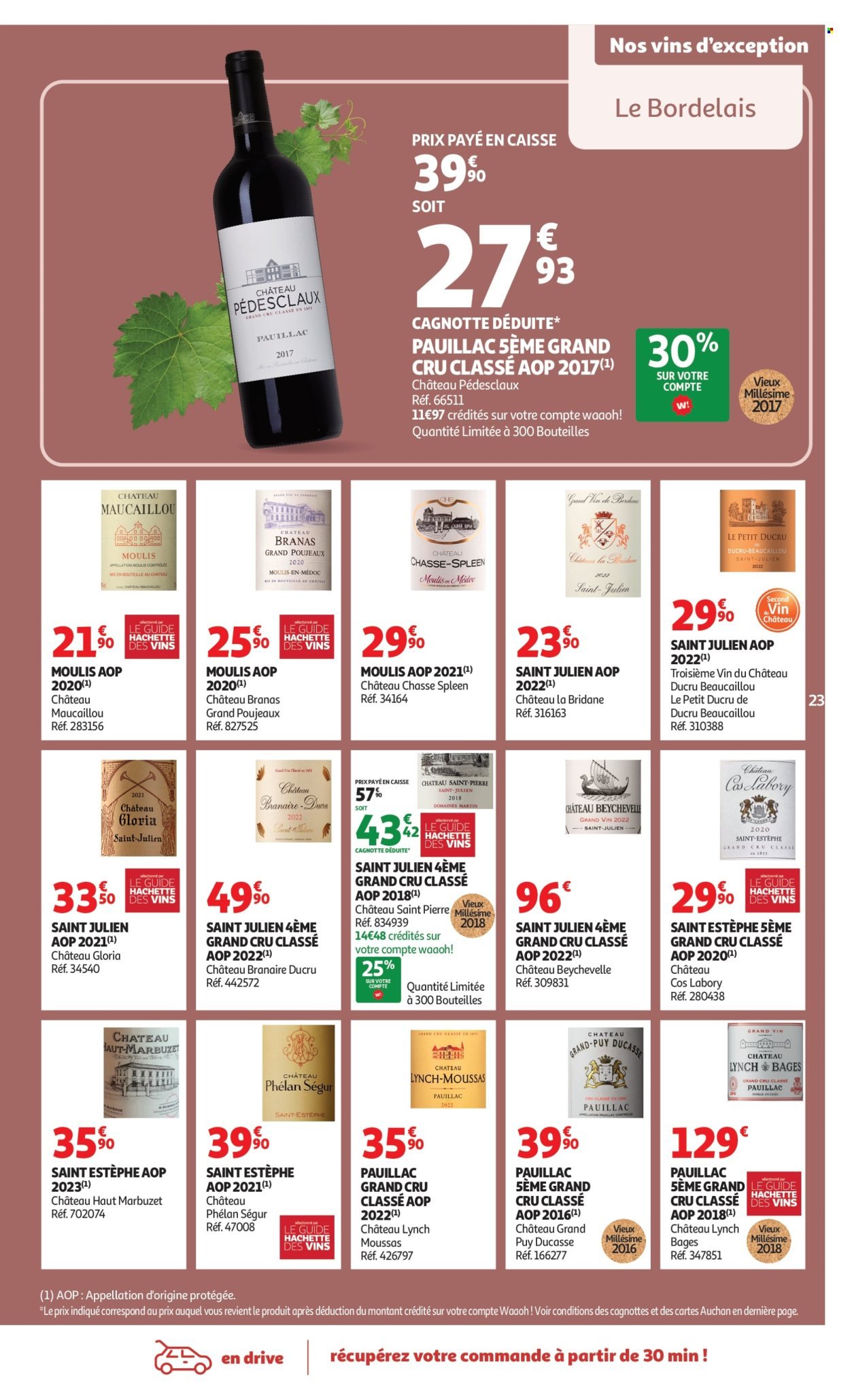 Catalogue AUCHAN - Foire aux Vins d'Automne (2025-09-30 - 2025-10-12)