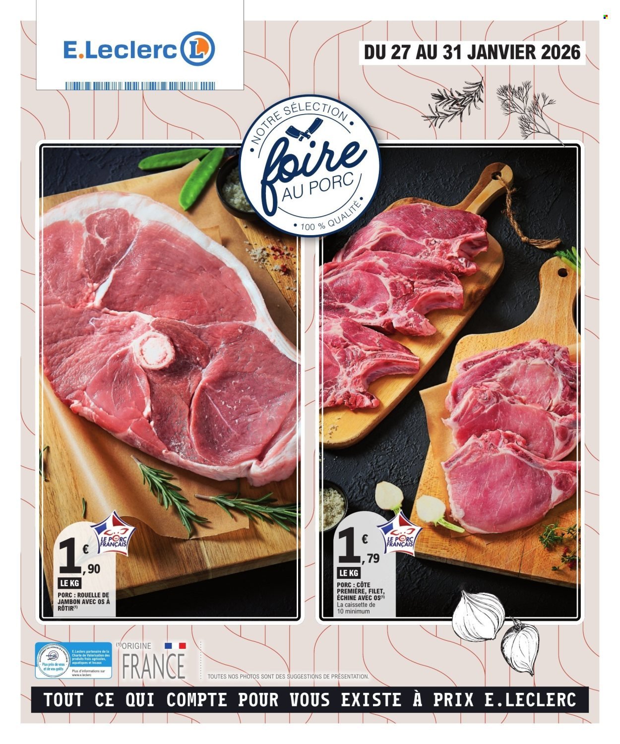 Catalogue E.LECLERC - FOIRE AU PORC