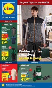 Catalogue LIDL - Les bonnes affaires de la semaine