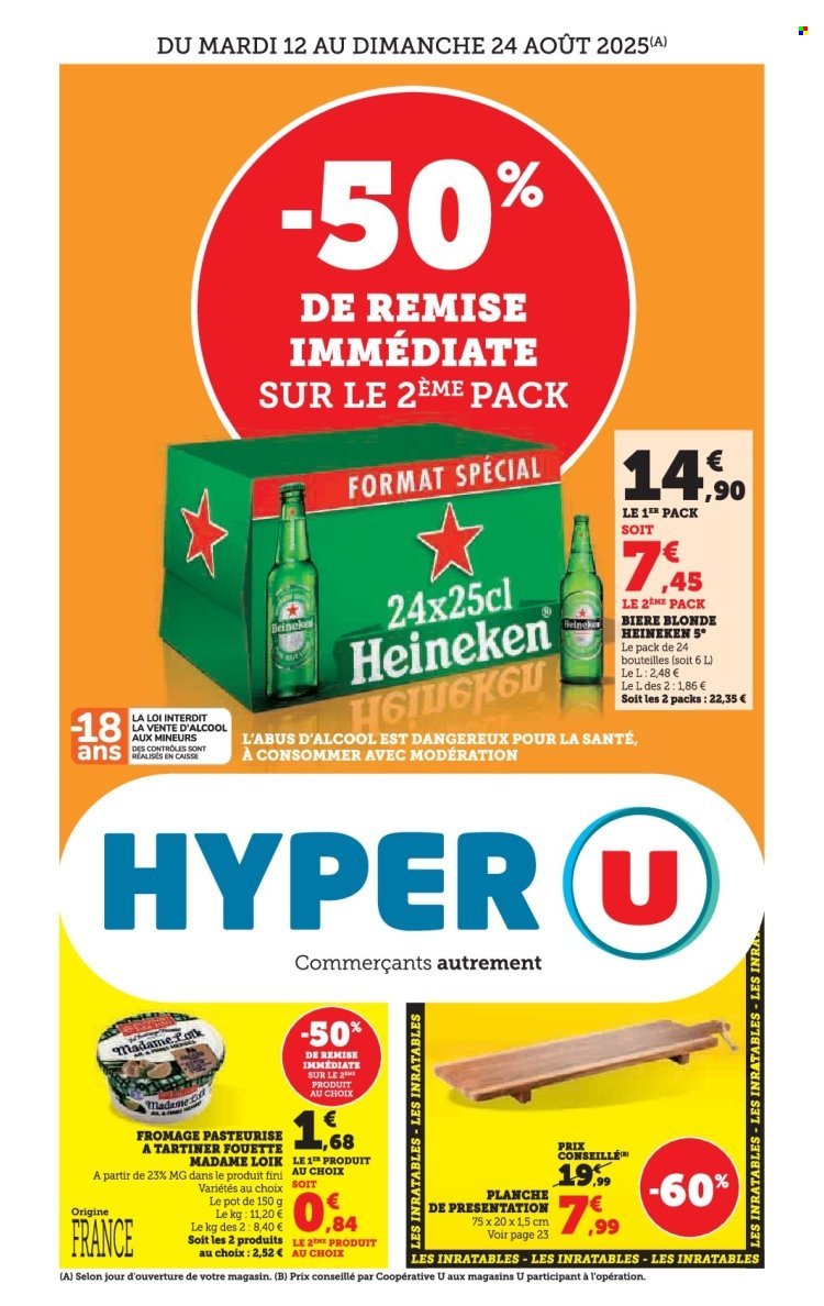 Catalogue HYPER U - Les prix bas de la semaine (2025-08-12 - 2025-08-24)