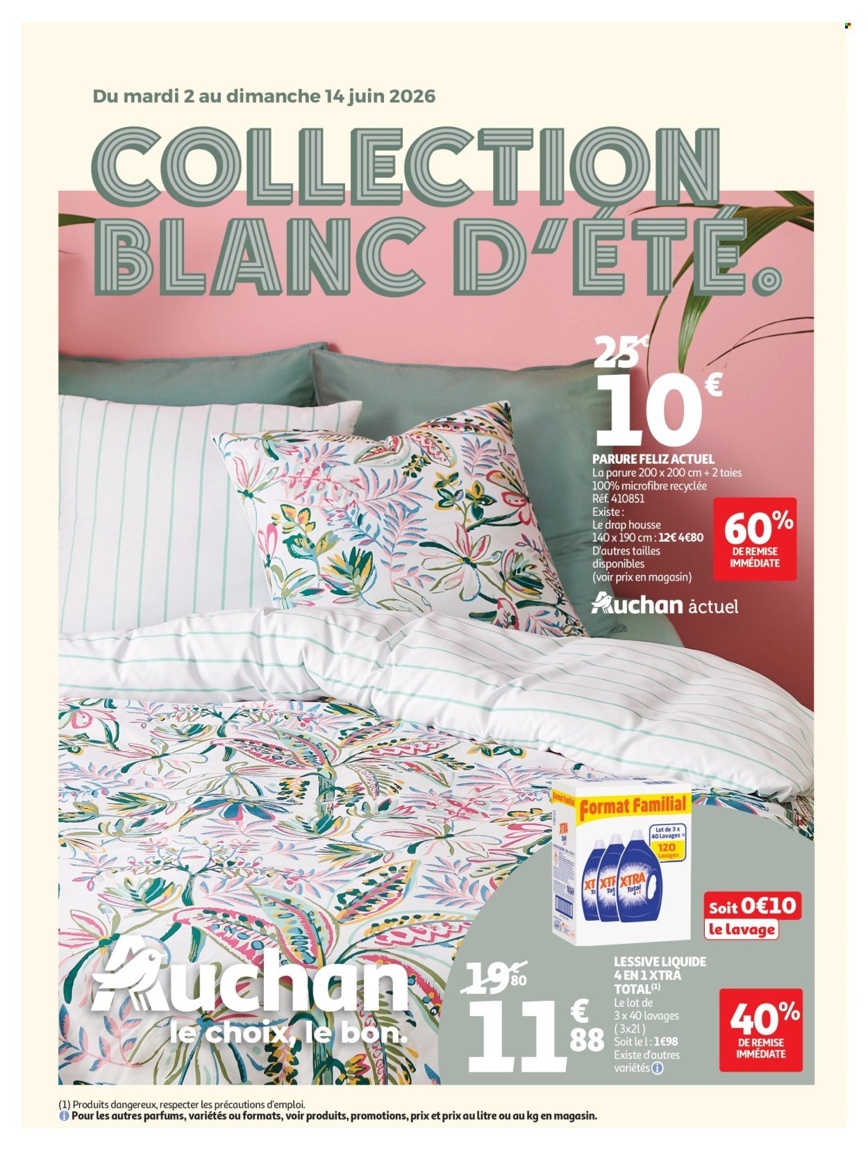 Catalogue AUCHAN - Linge de maison & déco