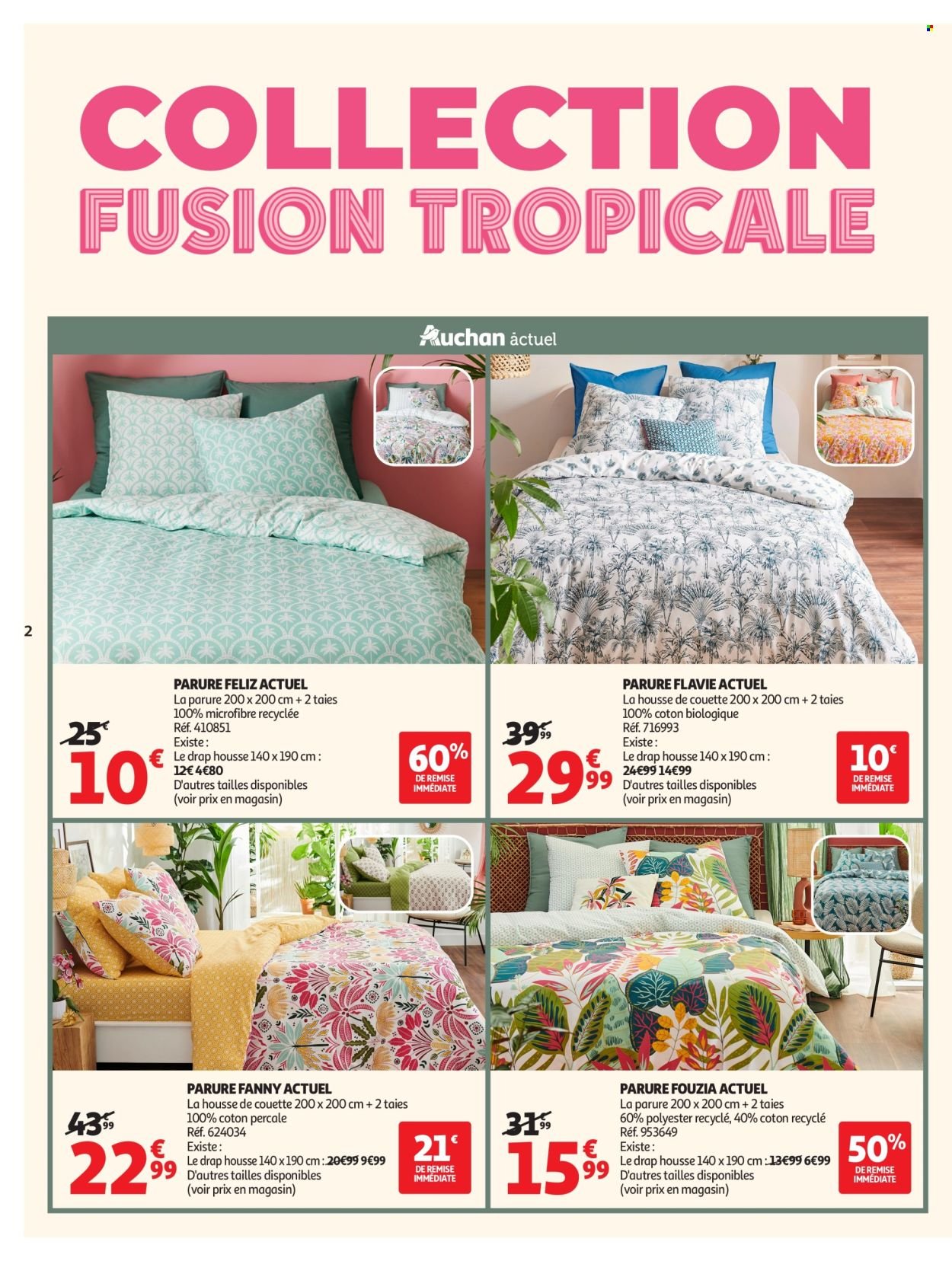 Catalogue AUCHAN - Linge de maison & déco